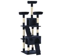 Arbre À Chat Avec Griffoirs En Sisal 170 Cm Bleu