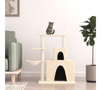 Arbre à Chat avec Griffoirs en Sisal Centre d'Activité Jouet Chaton vidaXL