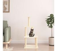 Arbre à Chat avec Griffoirs en Sisal Centre d'Activité Jouet Chaton vidaXL
