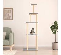 Arbre à Chat avec Griffoirs en Sisal Centre d'Activité Jouet Chaton vidaXL