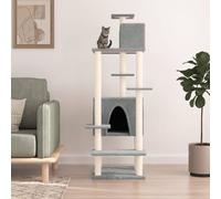 Arbre à Chat avec Griffoirs en Sisal Centre d'Activité Jouet Chaton vidaXL