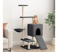 Arbre à Chat avec Griffoirs en Sisal Centre d'Activités Jouet de Chaton vidaXL