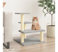 Arbre à Chat avec Griffoirs en Sisal Centre d'Activités Jouet de Chaton vidaXL