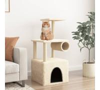 Arbre à Chat avec Griffoirs en Sisal Centre d'Activités Jouet de Chaton vidaXL