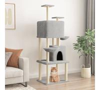Arbre à Chat avec Griffoirs en Sisal Centre d'Activités Jouet de Chaton vidaXL
