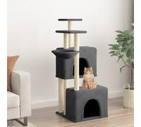 Arbre à Chat avec Griffoirs en Sisal Centre d'Activités Jouet de Chaton vidaXL