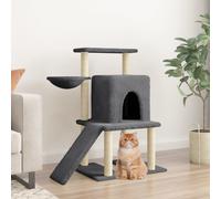 Arbre à Chat avec Griffoirs en Sisal Centre d'Activités Jouet de Chaton vidaXL