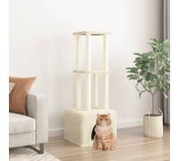 Arbre à Chat avec Griffoirs en Sisal Centre d'Activités Jouet de Chaton vidaXL