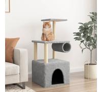 Arbre à Chat avec Griffoirs en Sisal Centre d'Activités Jouet de Chaton vidaXL