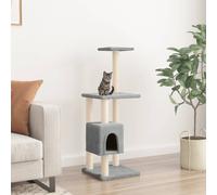 Arbre à Chat avec Griffoirs en Sisal Crème 104 cm Grattoir Animaux vidaXL