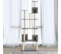 Arbre à Chat avec Griffoirs en Sisal Crème 188 cm Grattoir Animaux vidaXL