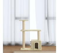 Arbre à Chat avec Griffoirs en Sisal Gris Clair 70 cm Grattoir Animaux vidaXL