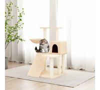 Arbre à Chat avec Griffoirs en Sisal Gris Clair 82 cm Arbre à Grimper vidaXL