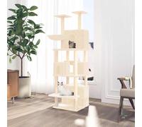 Arbre à Chat avec Griffoirs en Sisal Gris Foncé 180 cm Arbre à Grimper vidaXL