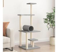 Arbre à Chat avec Griffoirs en Sisal Tour de Jeux Poteaux Maison Chaton vidaXL