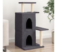 vidaXL Arbre à chat avec griffoirs en sisal gris foncé 97 cm 172114