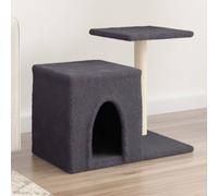 Arbre à Chat avec Griffoirs en Sisal Tour de Jeux Poteaux Maison Chaton vidaXL