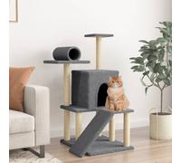 Arbre à Chat avec Griffoirs en Sisal Tour de Jeux pour Animaux Intérieur vidaXL