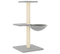 Arbre à chat avec griffoirs en sisal vidaXL 72 cm Gris 72 cm