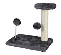 Arbre à Chat avec Jouets 1 Plateforme 28cm Gris