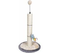 Arbre à Chat avec Jouets "Tronc" 46cm Gris & Écru Gris G