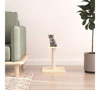 Arbre à chat avec plate-forme gris foncé 38 cm arbre à chat vidaXL