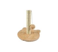 Arbre à Chat avec Socle "Tête" 33cm Écru Beige G