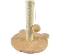 Arbre à Chat avec Socle "Tête" 33cm Ecru