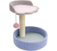Arbre à Chat avec Tour d'activité pour Chatons, griffoir pour Chaton avec Corde en sisal Naturel pour griffoir à Griffes de Chat d'intérieur (Couleur : B)