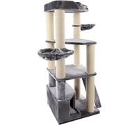 Arbre À Chat Babel Gris 140x55x150CM