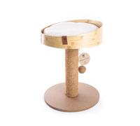 Arbre à chat bambou biseau Martin Sellier Beige 40 cm