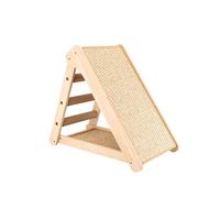 Arbre à Chat Bois-sisal, pour griffage des Chats et Chatons | Zone à gratter verticale, conçue for être placée contre les murs for un usage domestique quotidien à l'intérieur.(Type 2)