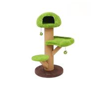 Arbre à Chat, Cabane forestière à Plusieurs Niveaux avec Poteau d'escalade et nid for Chat, Maison Universelle for Toute l'année(S)