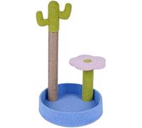 Arbre à Chat Cactus litière pour Chat Colonne à gratter Chaton Cadre d'escalade résistant à l'usure Dispositif de meulage de Griffes à gratter Jouets pour Chat taquin Arbre à Chat (Couleur :