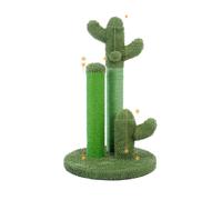 Arbre à chat cactus, troncs à griffer en sisal résistant, disponible en différentes tailles, AMT0066GN-Lcomme sur la photo