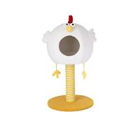 Arbre à Chat Cadre d'escalade pour Chat, litière pour Chat, Arbre à Chat, Un griffoir d'été pour Chat, Bois, Petit tonneau pour Chat, Jouet de litière pour Chat Vision de l'arbre à Chat