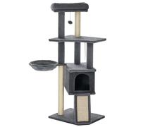 Arbre à chat centre d'activités multifonctions 48 x 40 x 127 cm repos et griffo