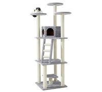 Arbre à chat classique Nobby Pet Sultan Gris 60x60x197 cm