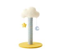 Arbre À Chat Compact, Structure d'escalade avec Jouets Interactifs, Arbre D'activité pour Chat D'intérieur Idéal pour Les Petits Espaces