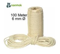 Arbre à chat corde en sisal naturel 6 mm - 100 m