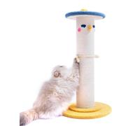 Arbre à chat de 78,7 cm de haut et plus épais avec perchoir, support complet pour chats d'intérieur, adultes/chaton/chaton, corde en sisal, grand support de jouet, mignon hauteur réglable, protection