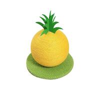 Arbre à chat écologique en forme de fruit - Sisal emballé à la main et ne perd pas ses poils (chats d'intérieur, prêts) (A)