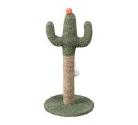 Arbre à chat en forme de cactus - Arbre à chat mignon - Arbre à chat et griffoir vertical naturel - Stable pour tous les chatons d'intérieur