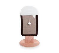 Arbre à Chat en Forme de crème glacée, matériau résistant, Niveaux d'escalade, griffoirs, idéal pour Jouer et se Reposer.