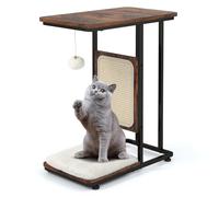 Arbre à chat et table d'appoint 50 x 30 x 64 cm 4 en 1 gain de place design ind