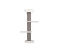 Arbre à chat fixé au mur Acadia 160 cm gris sisal