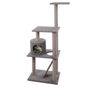 Flamingo Chats Arbre à Gratter Delora Alexandra Gris, 153 CM Haute