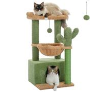 Arbre à chat, grande grotte pour chats, arbre à chat, vert