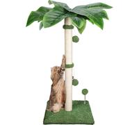 Arbre à chat Jouet interactif Arbre Palmier Vert 80 cm