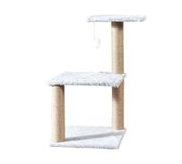 Arbre a chat Jouets for chats, cadre d'escalade for chat, planche à gratter for chat, plate-forme de saut à trois couches, poste à gratter for chat, fournitures for animaux de compagnie Chaise de chat